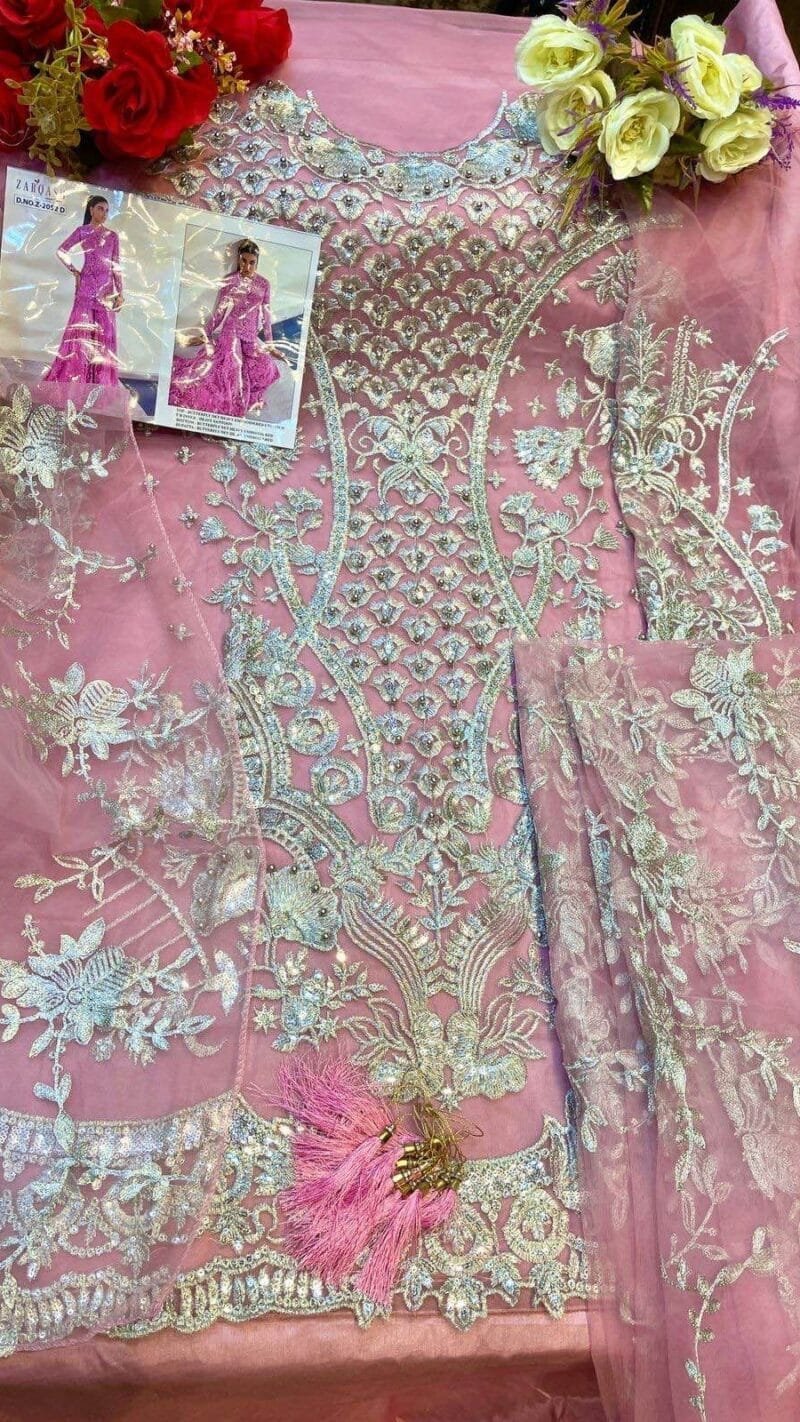 Embroidered Pakistani Dress