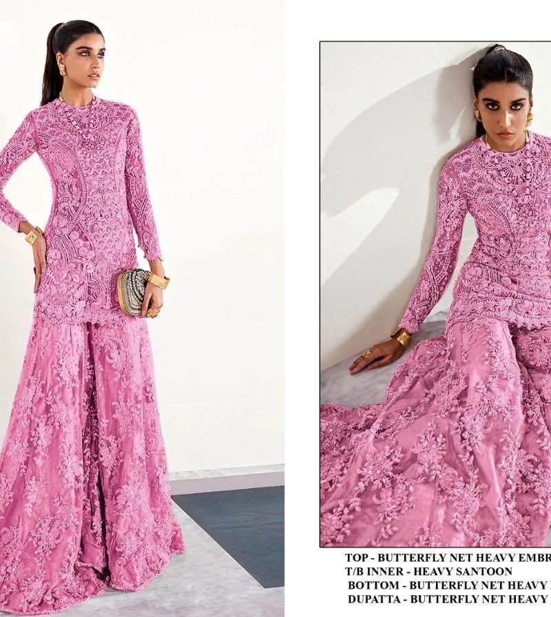 Embroidered Pakistani Dress
