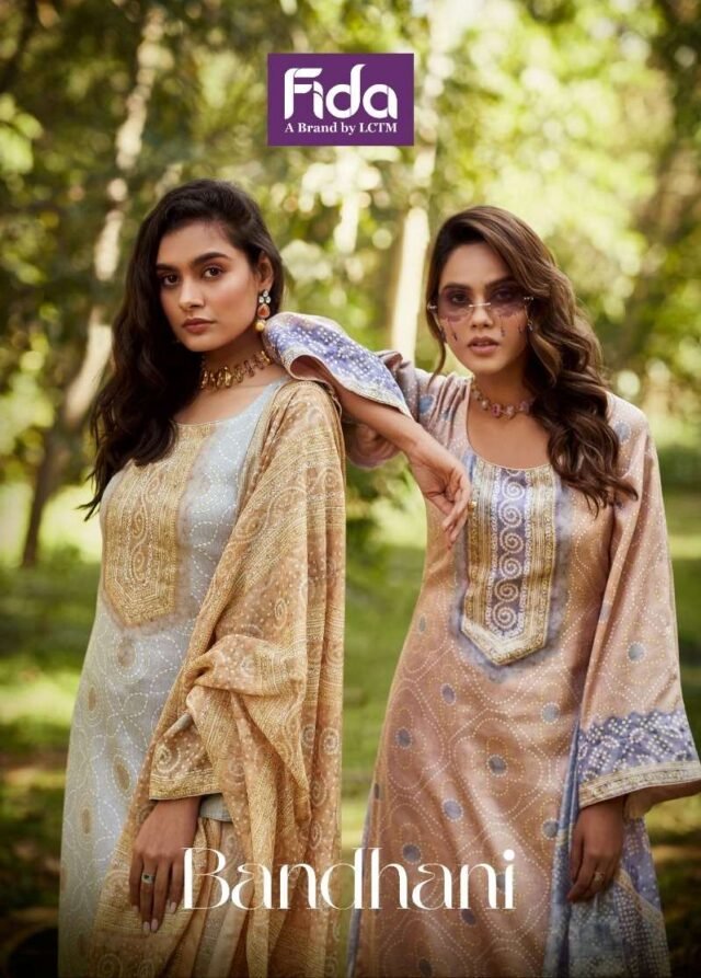 FIDA BANDHANI Wholesale Salwar Kameez Dress Material