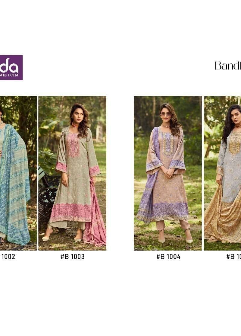 FIDA BANDHANI Wholesale Salwar Kameez Dress Material