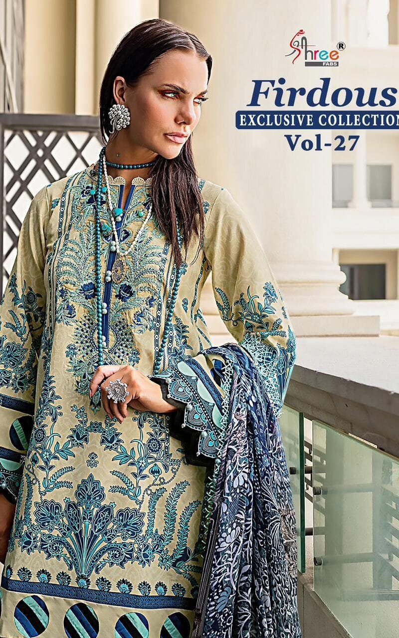Firdous Exclusive Collection Vol 27 Shree Fabs