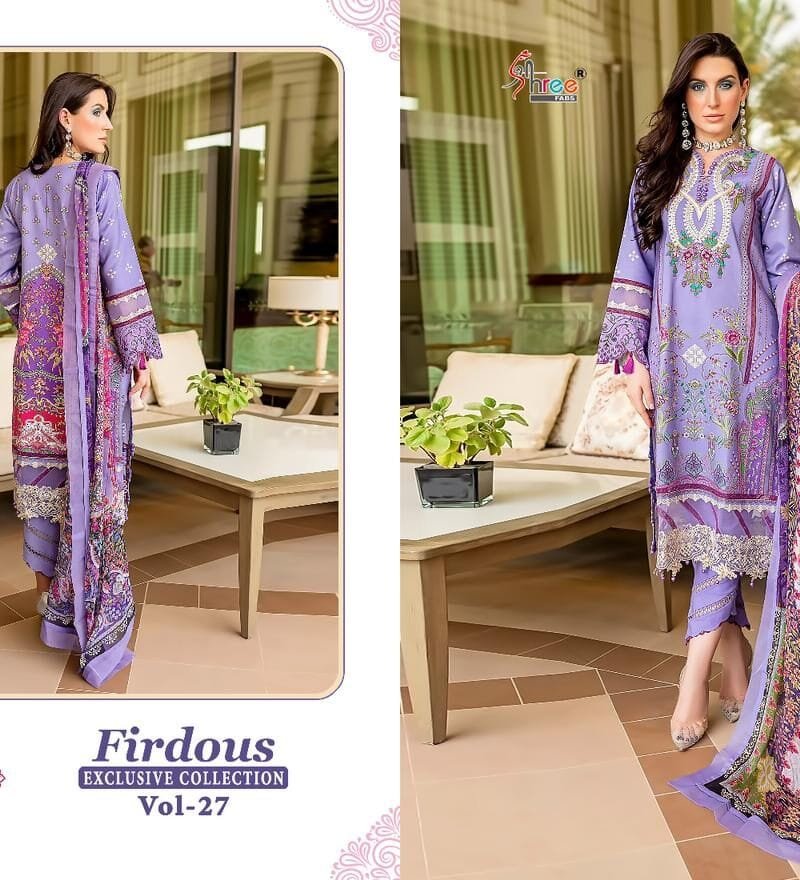 Firdous Exclusive Collection Vol 27 Shree Fabs