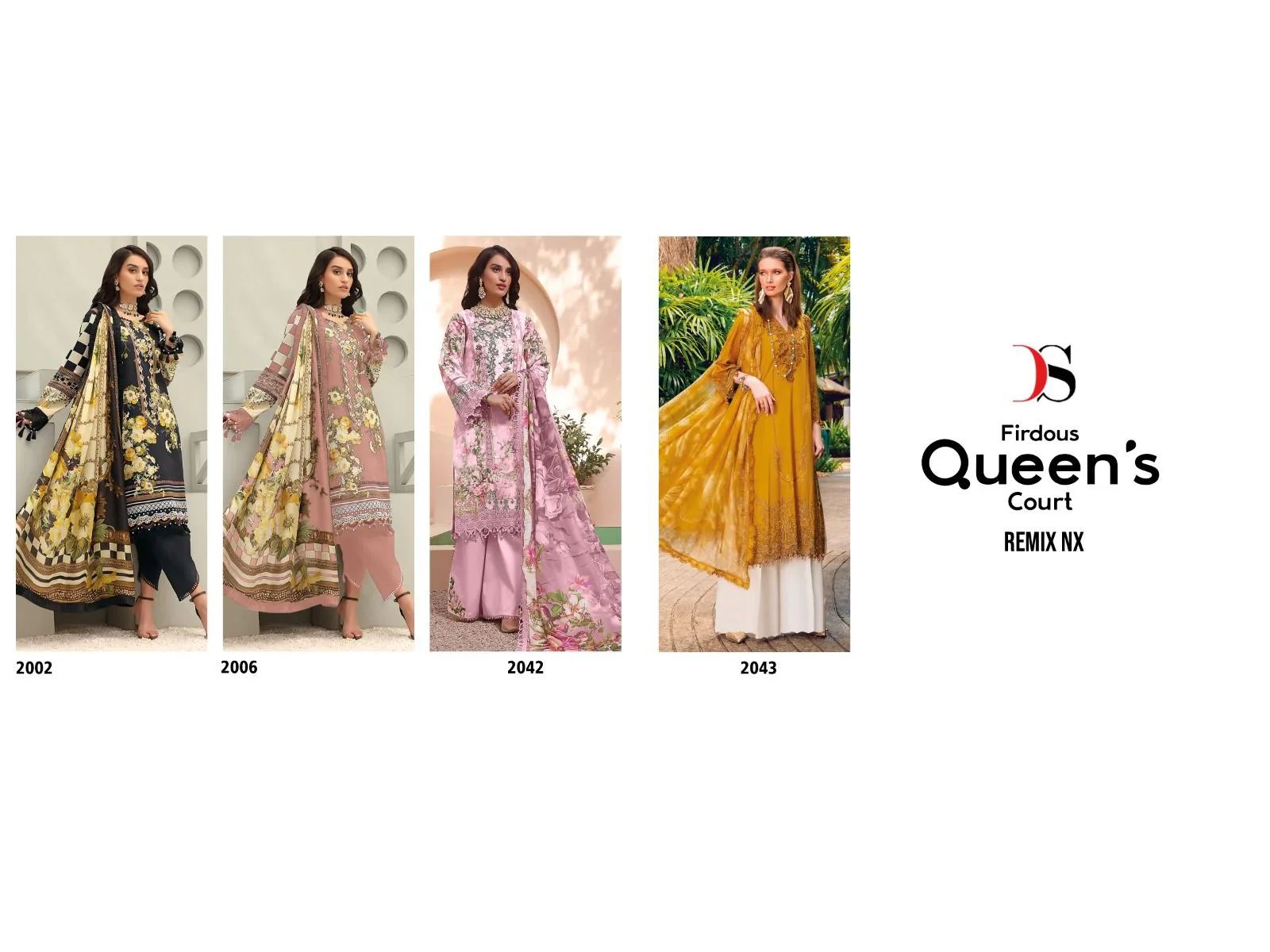 Firouds Queen’s Court Remix Nx Deepsy Pakistani Salwar Suits