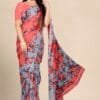 Floral Print Daily Wear Wholesale Georgette Saree