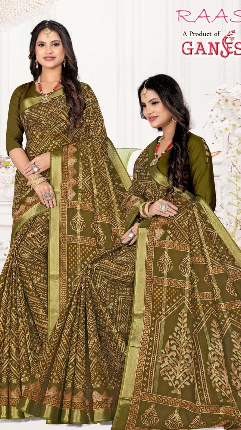 Ganehsa Raashi Wholesale Cotton Saree