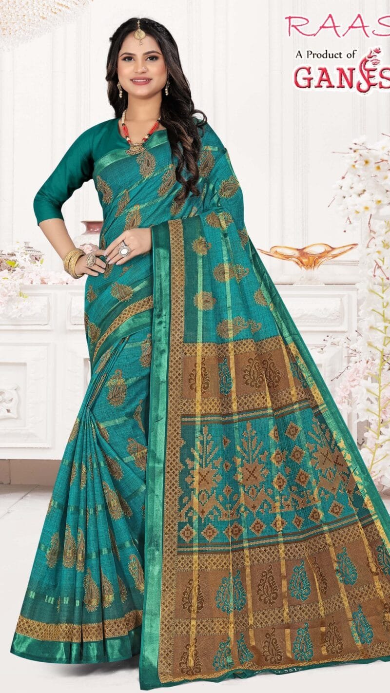 Ganehsa Raashi Wholesale Cotton Saree