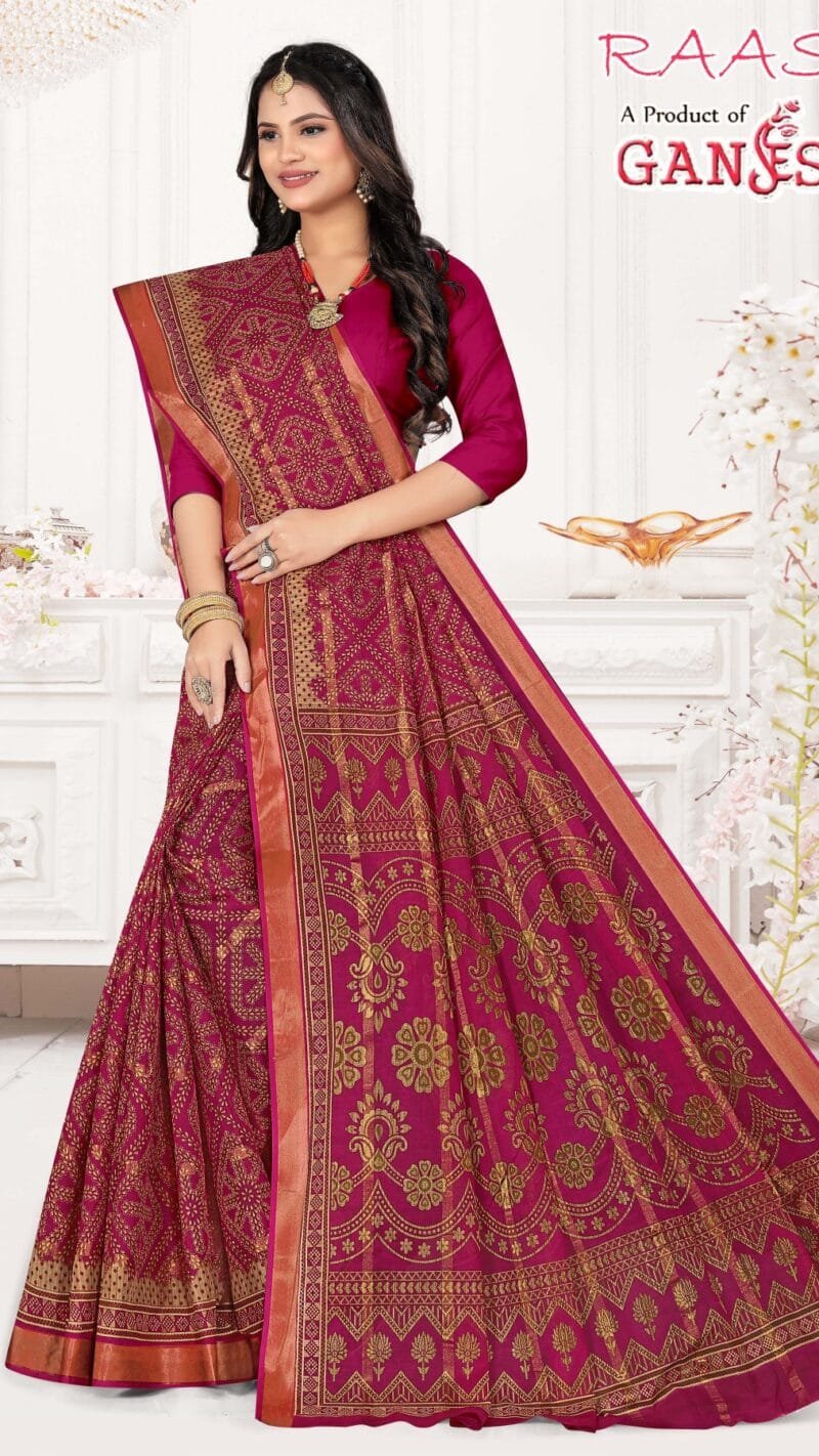 Ganehsa Raashi Wholesale Cotton Saree