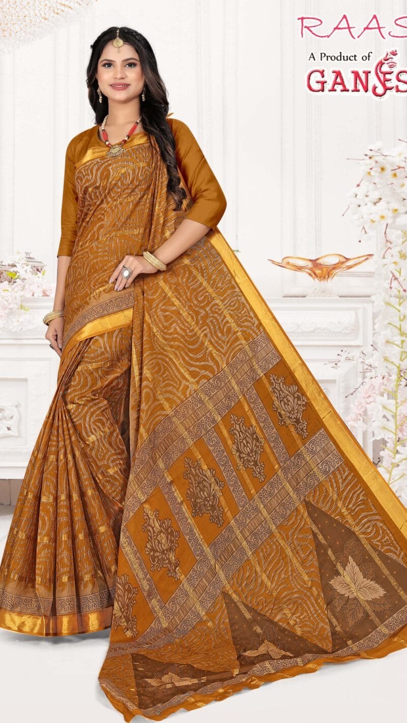 Ganehsa Raashi Wholesale Cotton Saree