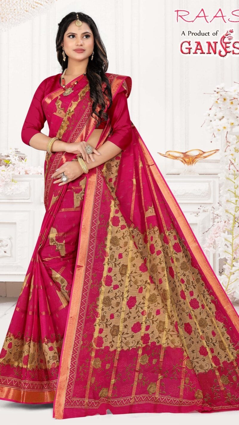 Ganehsa Raashi Wholesale Cotton Saree