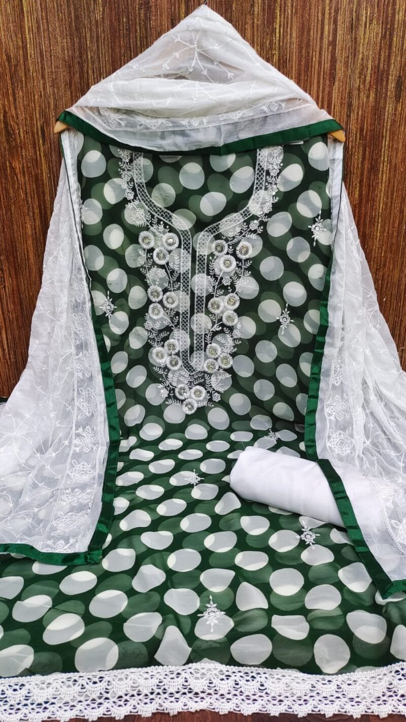 Georgette Digital Print Multi Work Wholesale Dress Material
