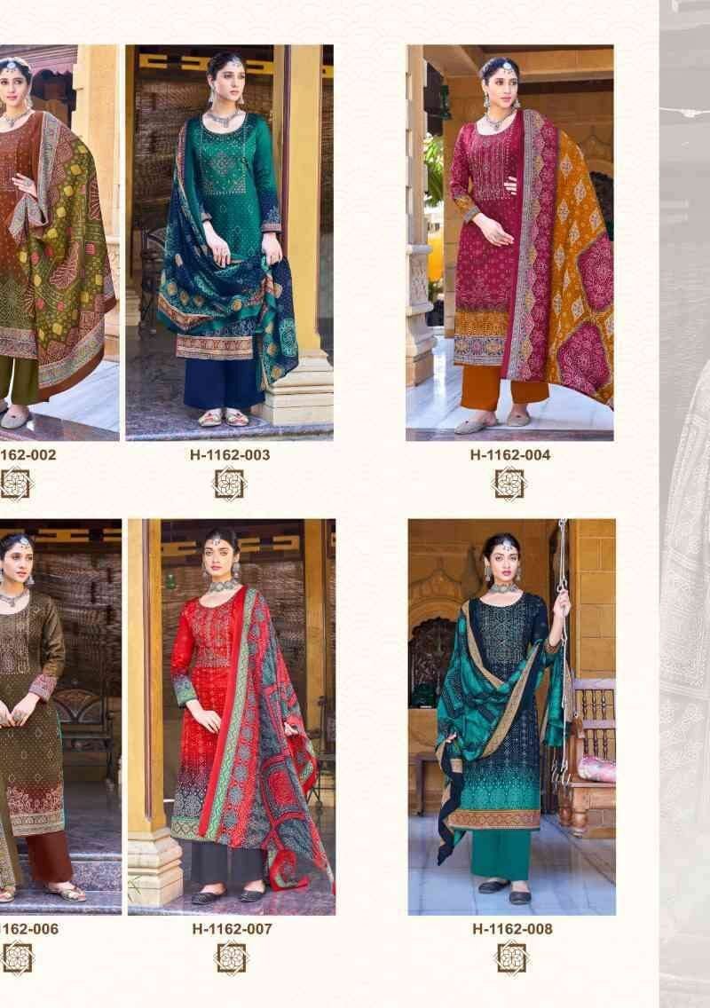 Ghoomer Vol 3 Harshit Alok Suit Pure Zam Cotton Designer Print With Embroidery