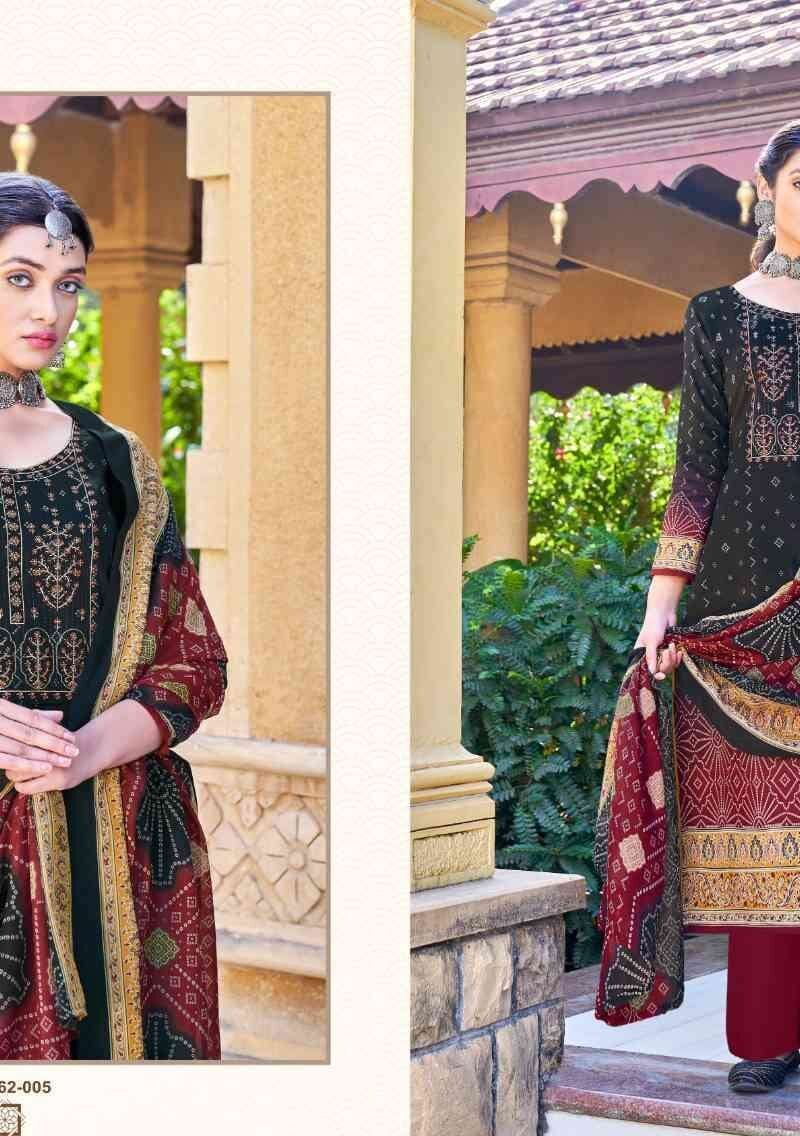 Ghoomer Vol 3 Harshit Alok Suit Pure Zam Cotton Designer Print With Embroidery