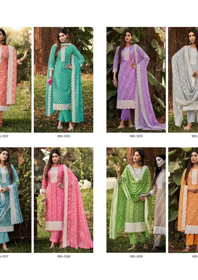 Gulmohar Zulfat Designer Suits Wholesale Dress Material