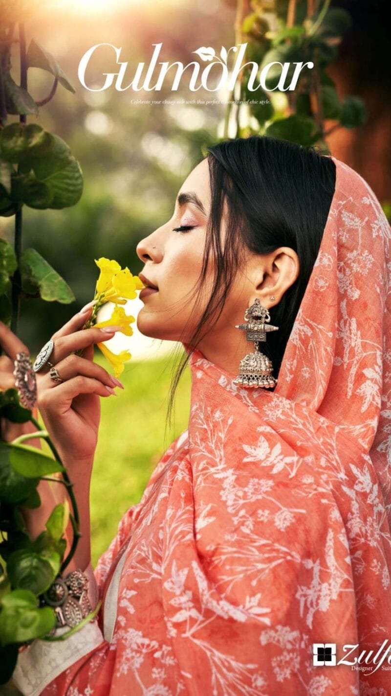Gulmohar Zulfat Designer Suits Wholesale Dress Material