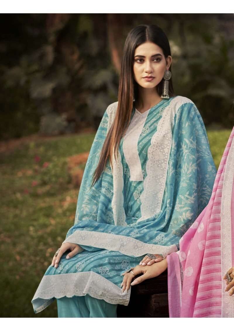 Gulmohar Zulfat Designer Suits Wholesale Dress Material