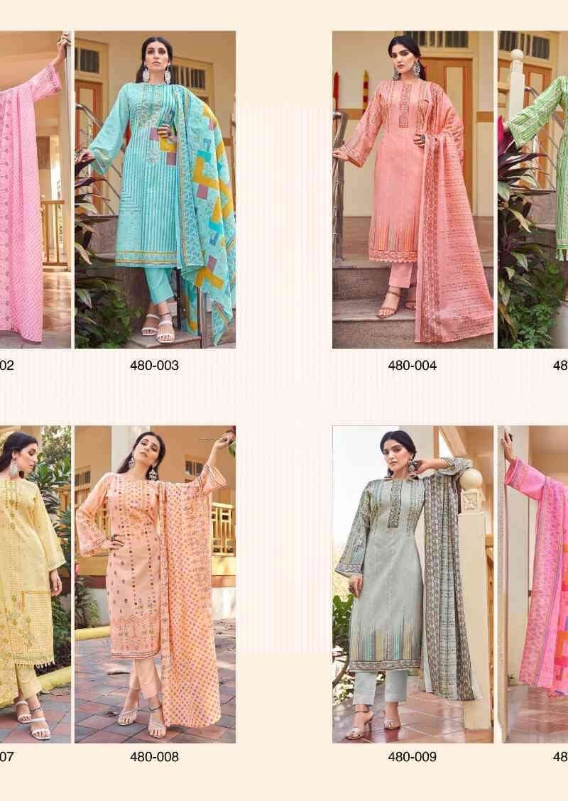 Hakoba Zulfat Designer Suits Wholesale Dress Material