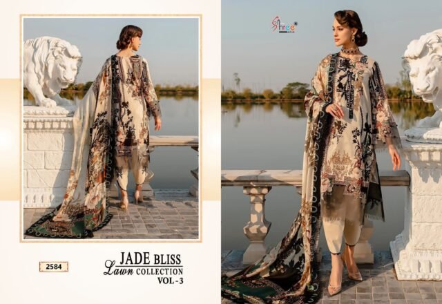 Jade Bliss Lawn Collection Vol 3 Shree Fabs