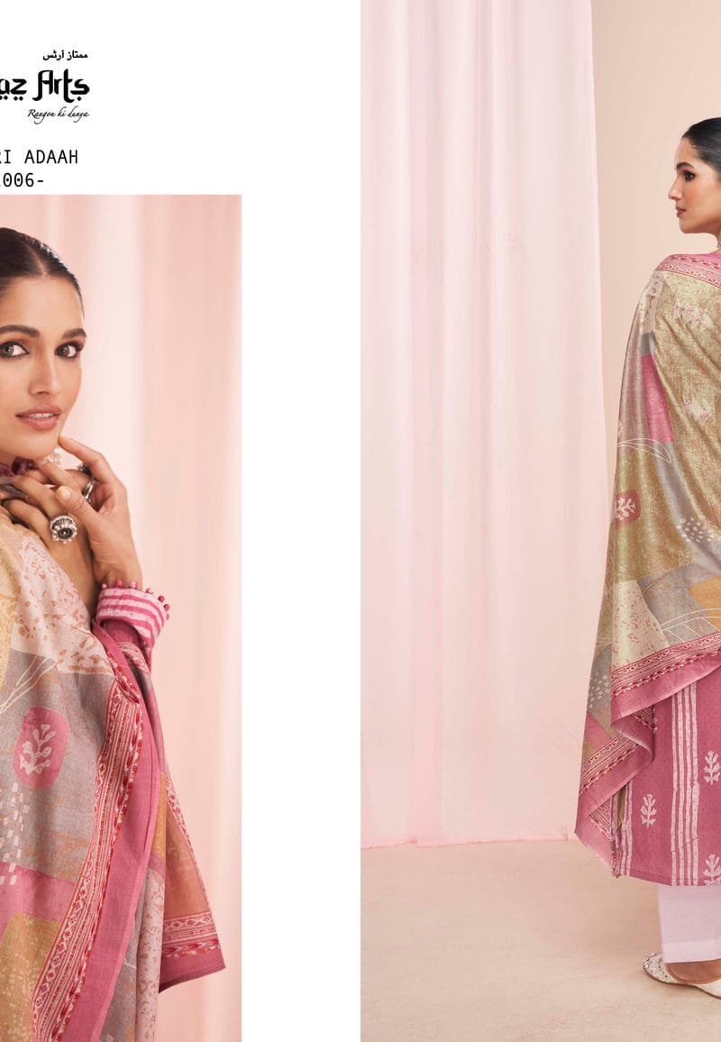 Jaipuri Adaah Hitlist Mumtaz Arts Wholesale Pure Lawn Dress Material