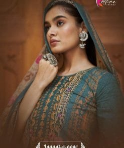 Jannat E Noor Pakistani Print Fabrics Kesari Trendz