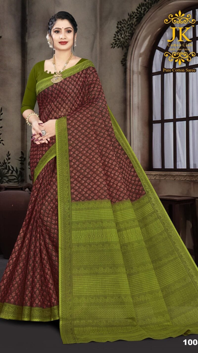 Jk Kangana Vol 10 Pure Cotton Wholesale Saree
