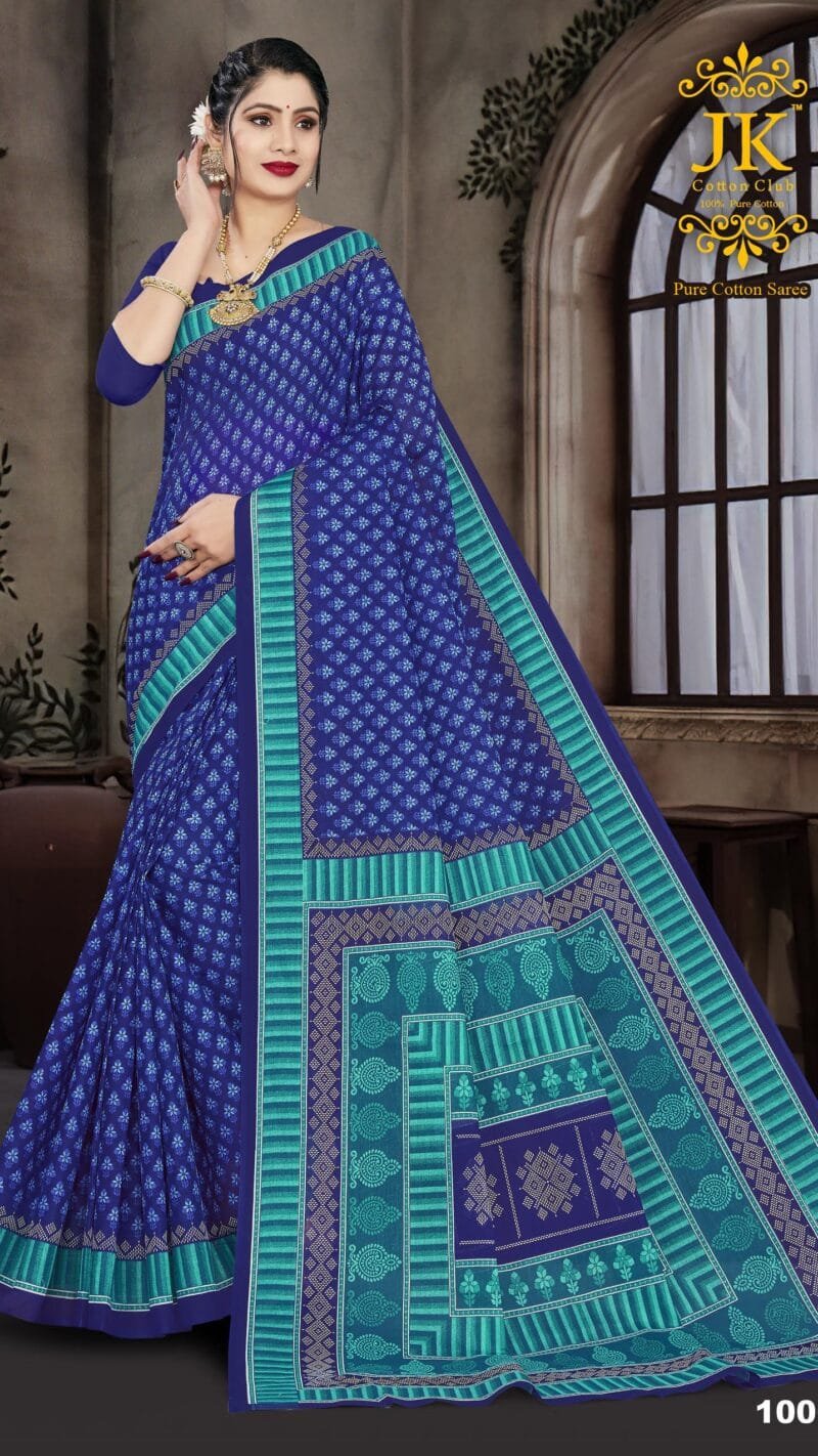 Jk Kangana Vol 10 Pure Cotton Wholesale Saree