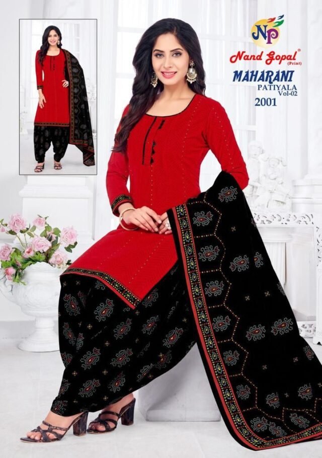 Maharani Patiyala Vol 2 Nand gopal Wholesale Cotton Dress Material
