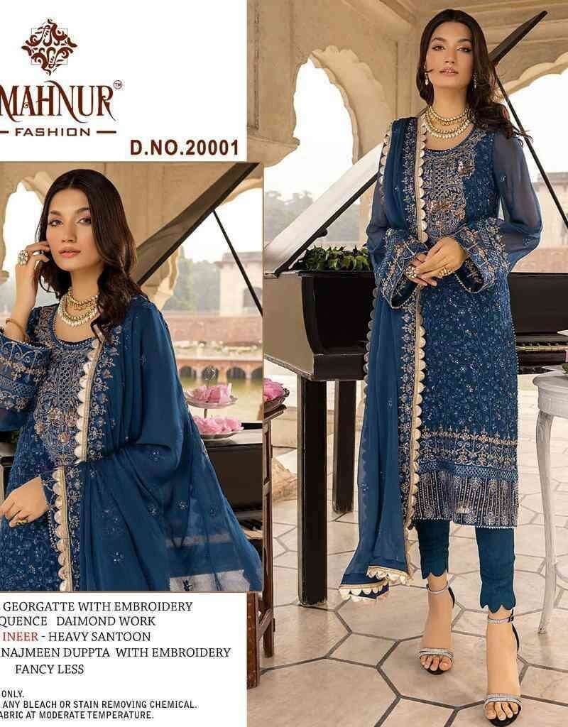 Mahnur Vol 20 Wholesale Pakistani Salwar Suits