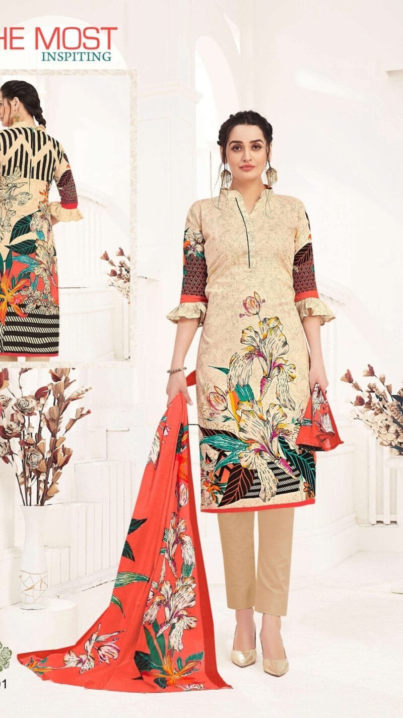 Malhar Premium Lawn Karachi Cotton Collection