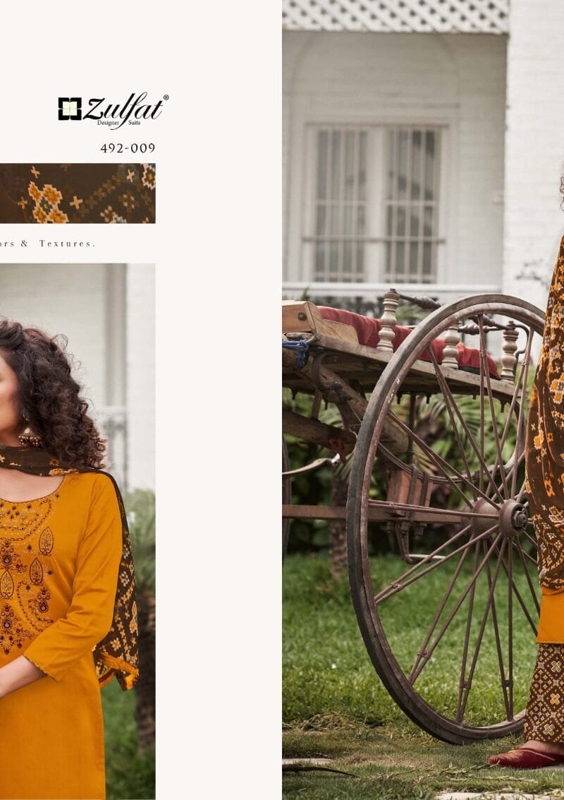 Mandakini Zulfat Designer Suits Exclusive Embroidery