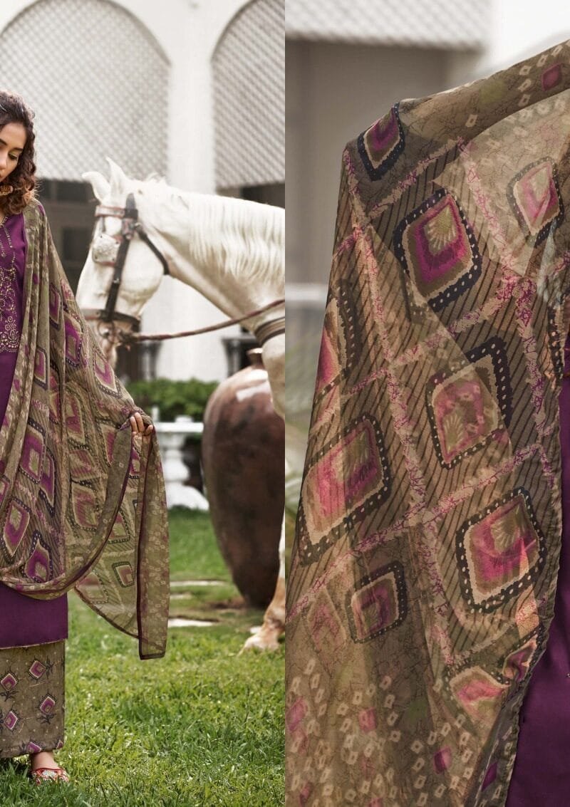 Mandakini Zulfat Designer Suits Exclusive Embroidery