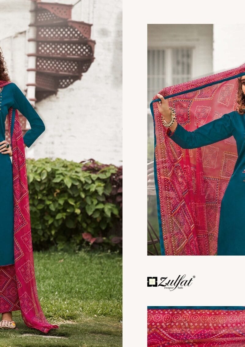 Mandakini Zulfat Designer Suits Exclusive Embroidery