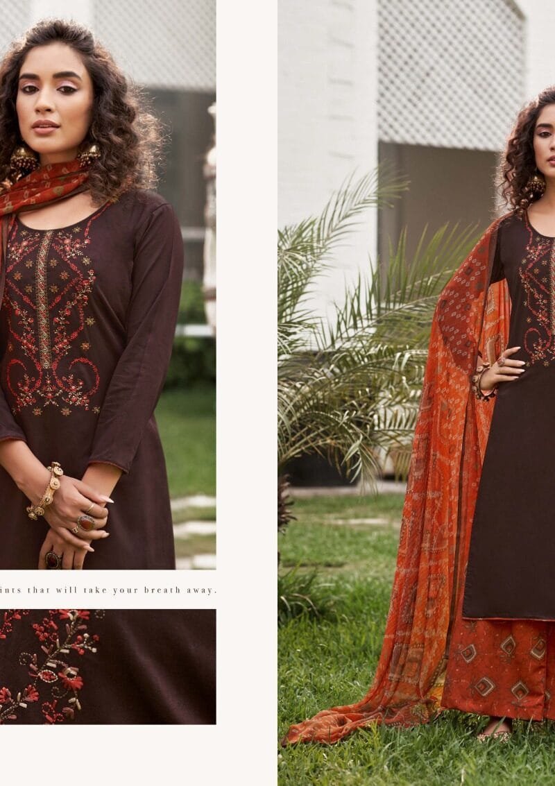 Mandakini Zulfat Designer Suits Exclusive Embroidery