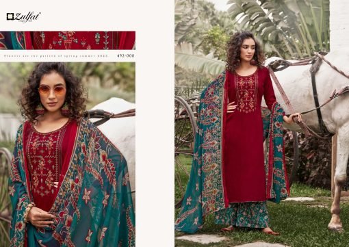 Mandakini Zulfat Designer Suits Exclusive Embroidery