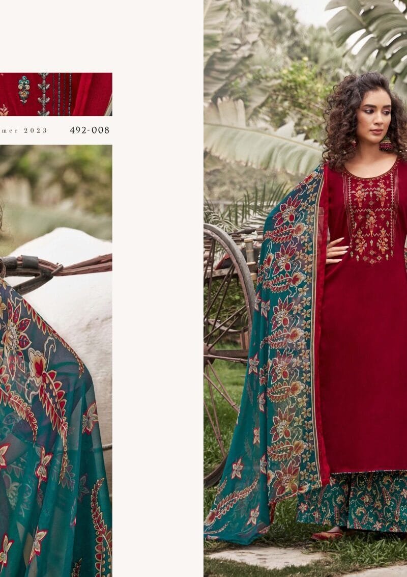 Mandakini Zulfat Designer Suits Exclusive Embroidery