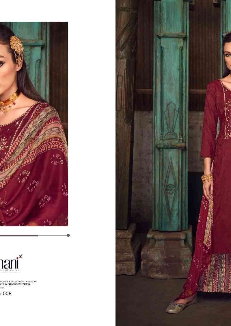 Manvika Romani Heavy Embroidery Work Wholesale Dress Material