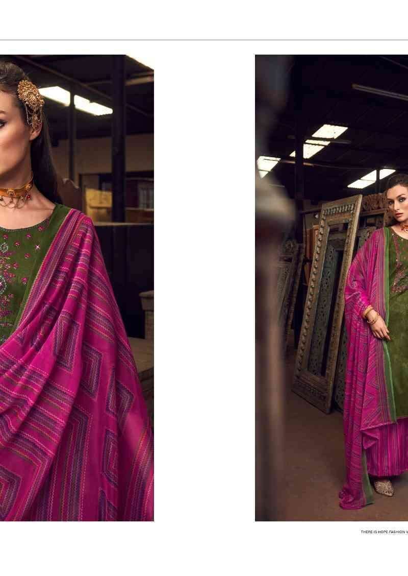 Manvika Romani Heavy Embroidery Work Wholesale Dress Material