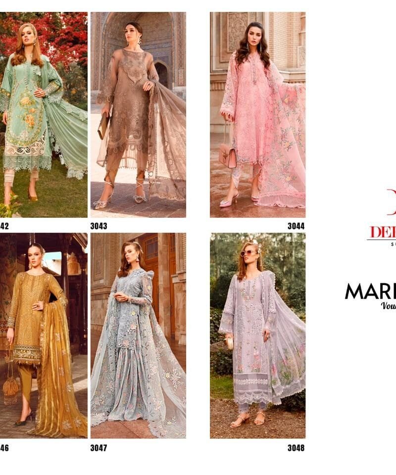 Mariab Lawn Vol 23 Deepsy Suits Pakistani Salwar Suits