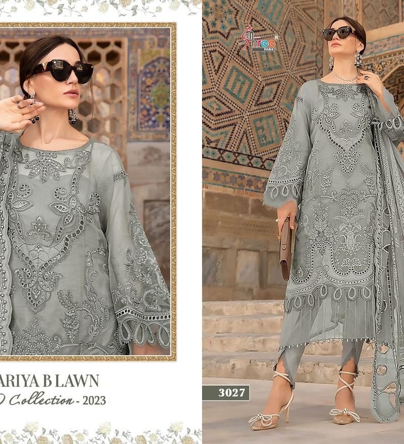 Mariya B Lawn Eid Collection 2023 Shree Fabs Pakistani Salwar Suits