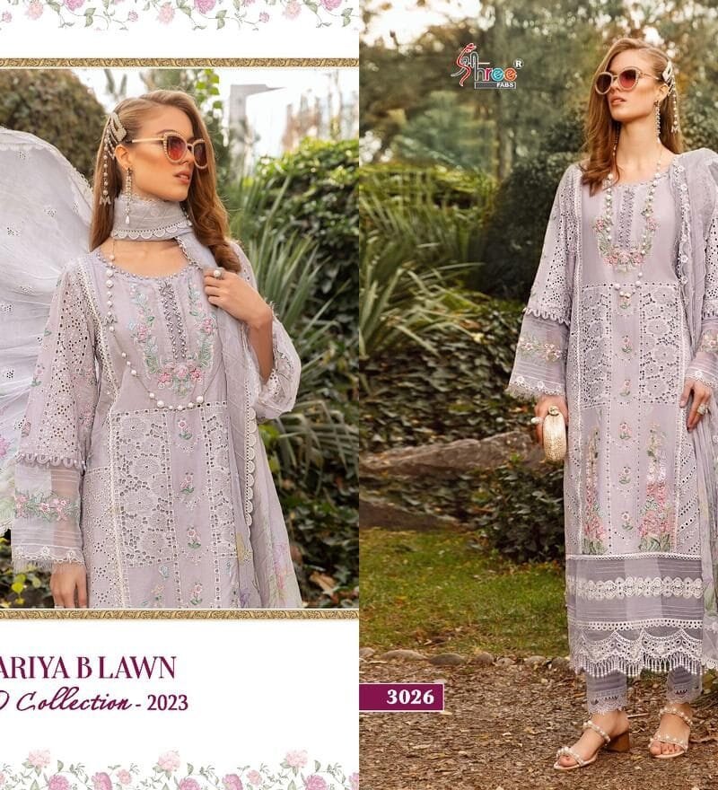 Mariya B Lawn Eid Collection 2023 Shree Fabs Pakistani Salwar Suits