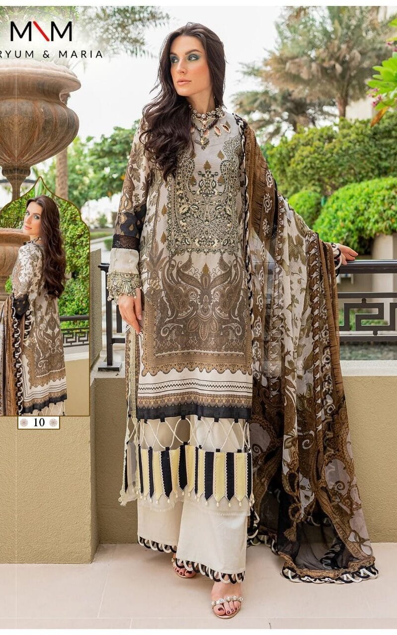 Maryum Maria Mahermah Wholesale Cotton Dress Material