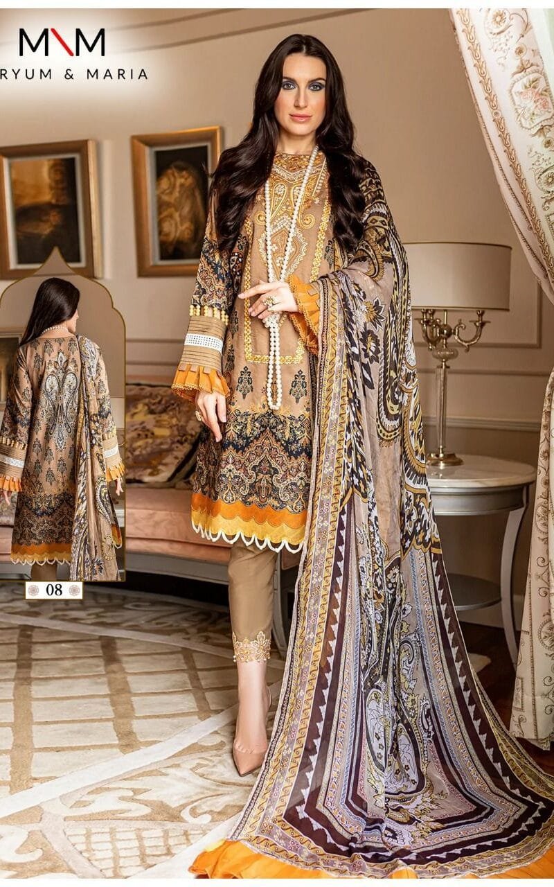 Maryum Maria Mahermah Wholesale Cotton Dress Material