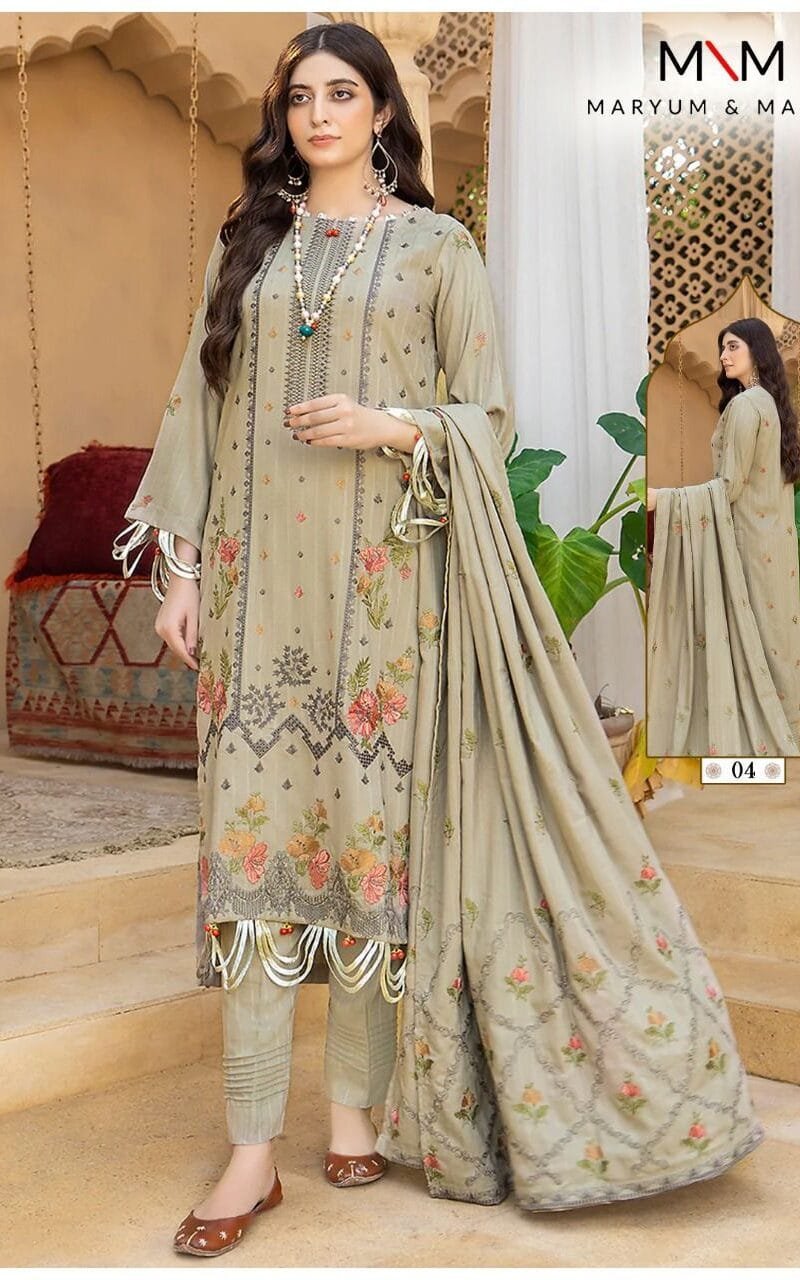 Maryum Maria Mahermah Wholesale Cotton Dress Material