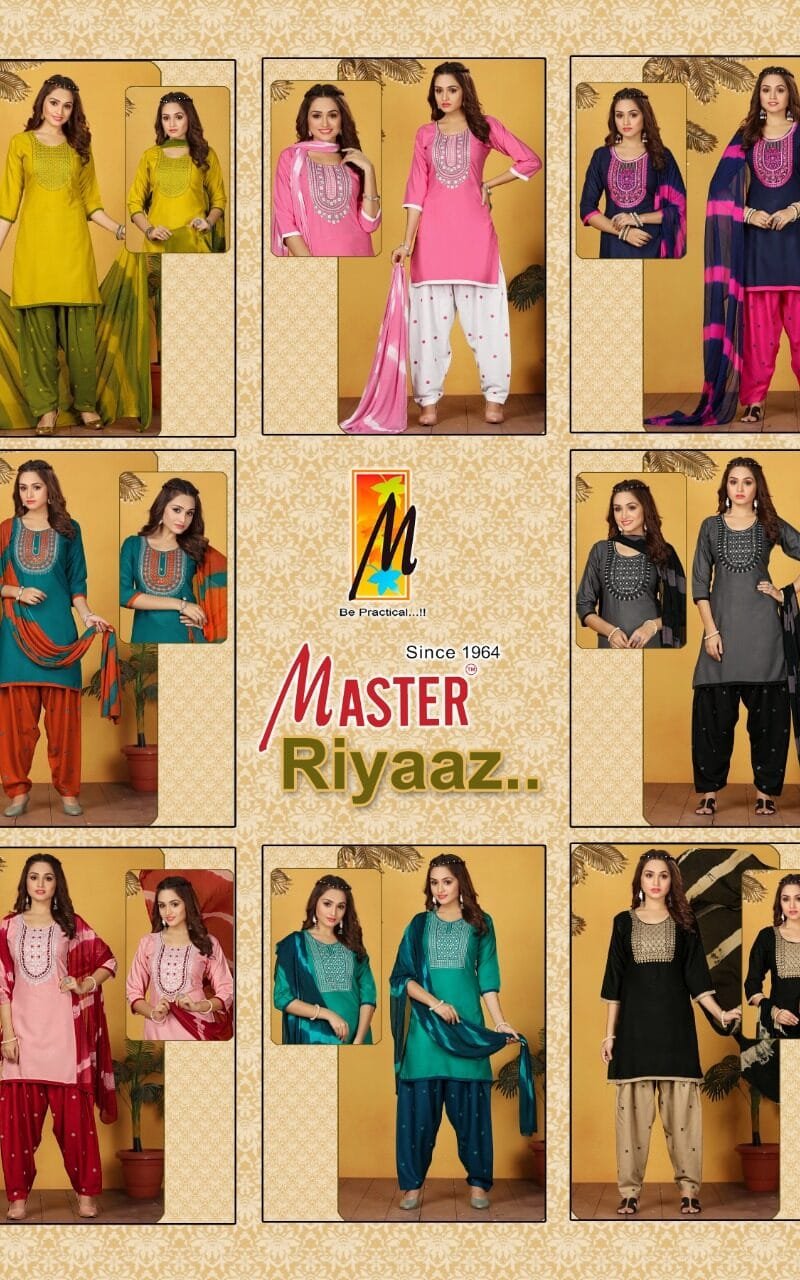 Master Riyaaz Wholesale Readymade Collection