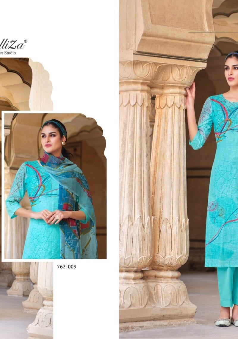 Meraki Belliza Designer Studio Wholesale Cotton Dress Material