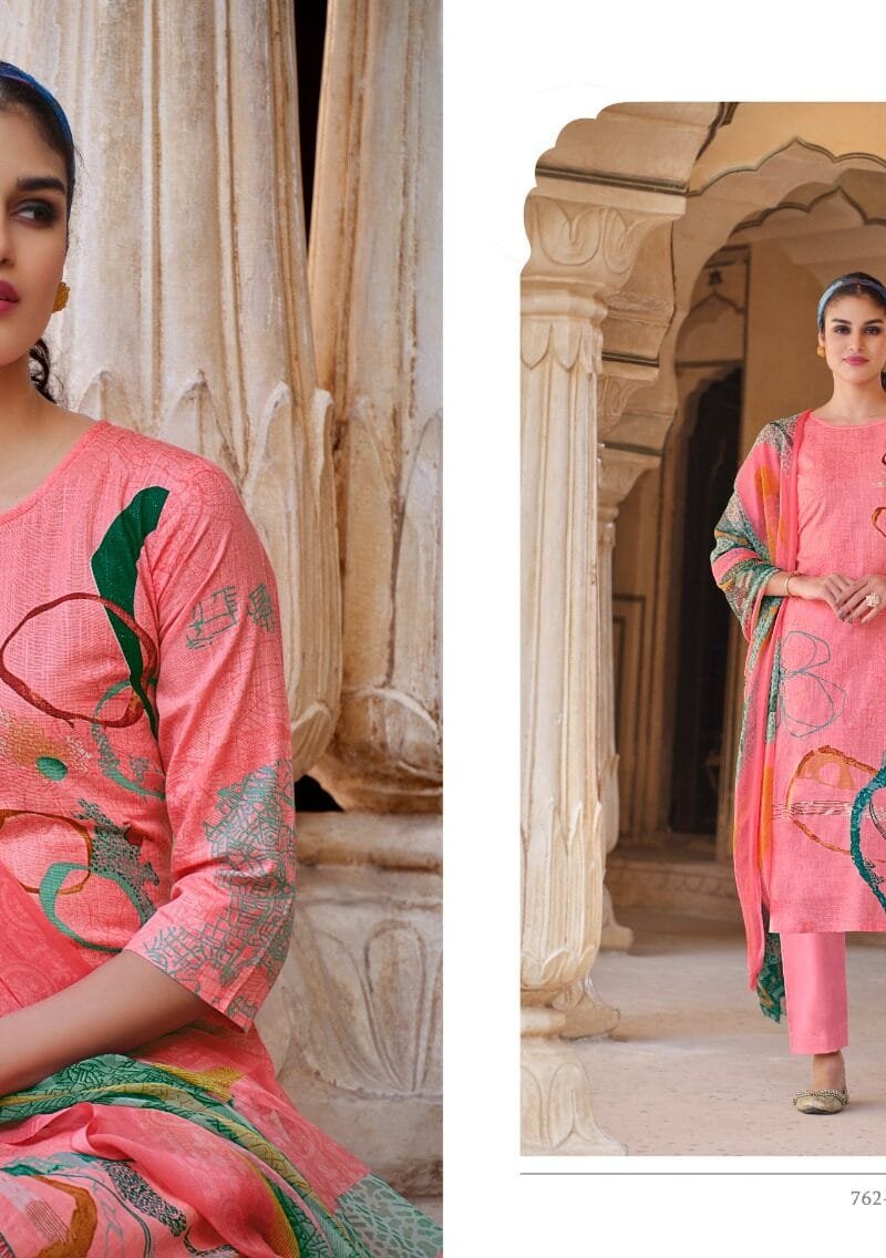 Meraki Belliza Designer Studio Wholesale Cotton Dress Material