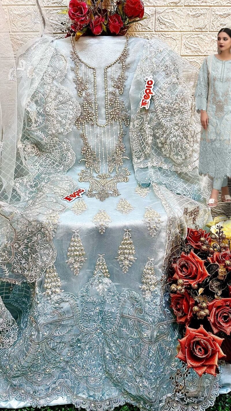 Mirror Work Pakistani Suits Uk