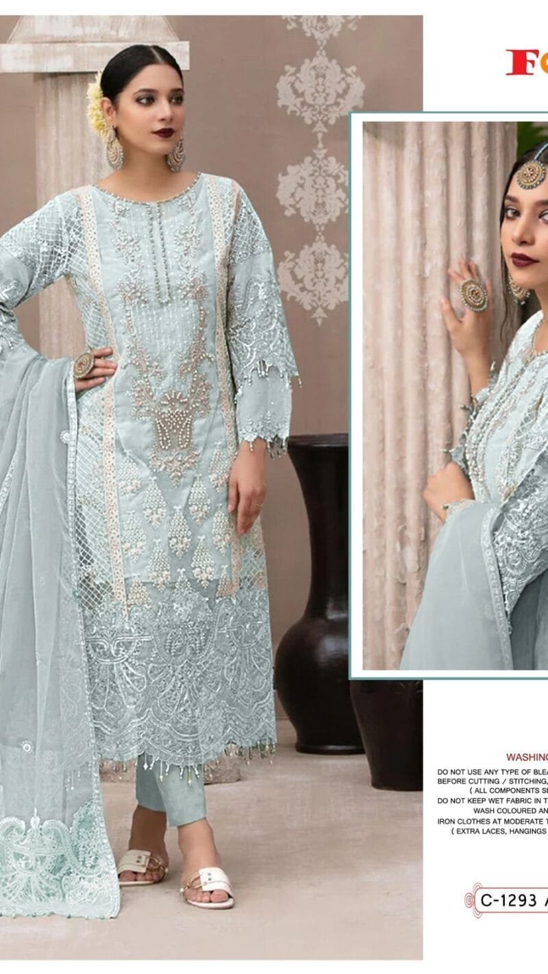 Mirror Work Pakistani Suits Uk