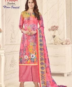 Mishri Plazo Special Karachi Cotton Vol 8 Wholesale Cotton Dress Material