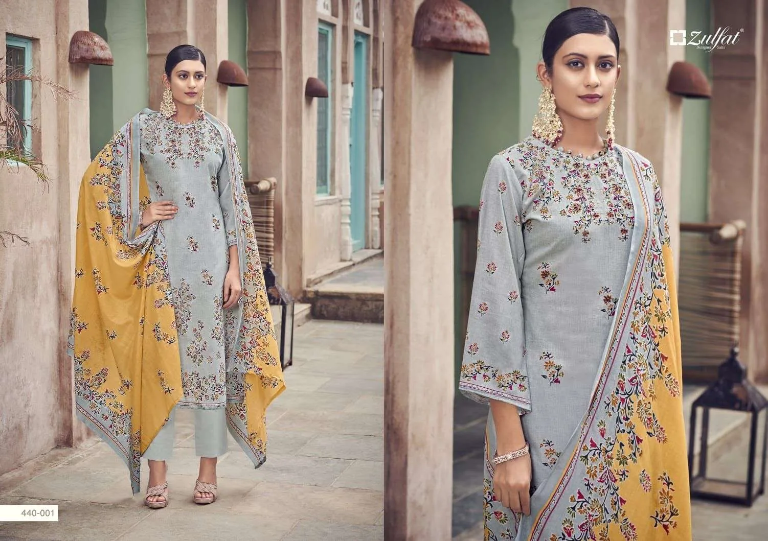 Mugdha Zulfat Designer Suits Handwork Collection