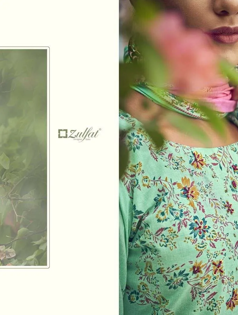 Mugdha Zulfat Designer Suits Handwork Collection